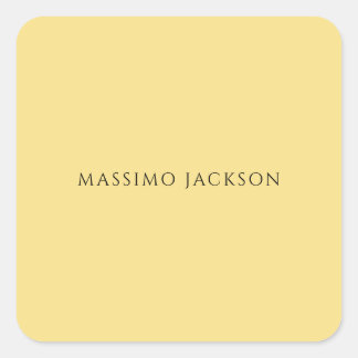 Adesivo Quadrado Caligrafia Chic Simples Nome Próprio Jasmin