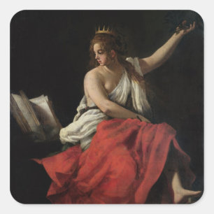 Adesivo Quadrado Calliope, Usina de Poesia Epic