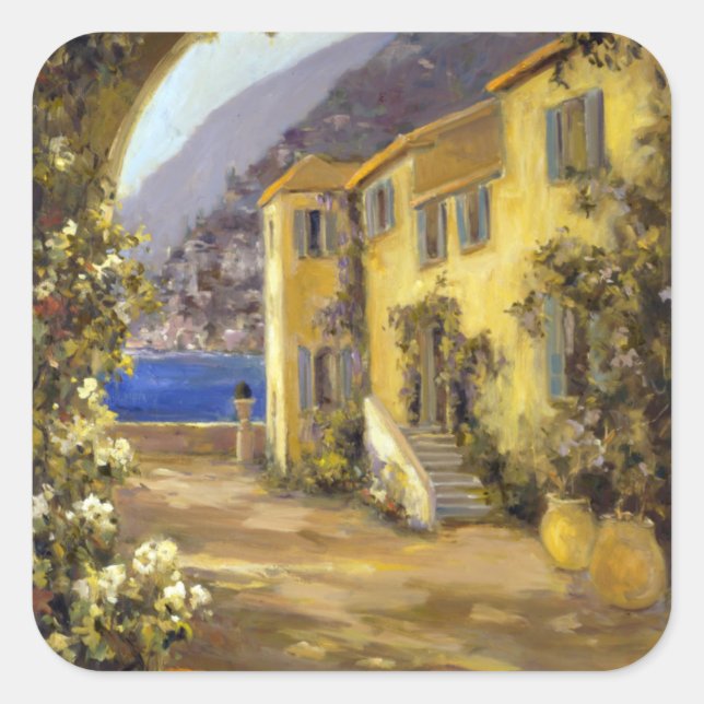 Adesivo Quadrado Calm latino I (Frente)