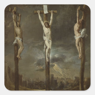 Adesivo Quadrado Calvário