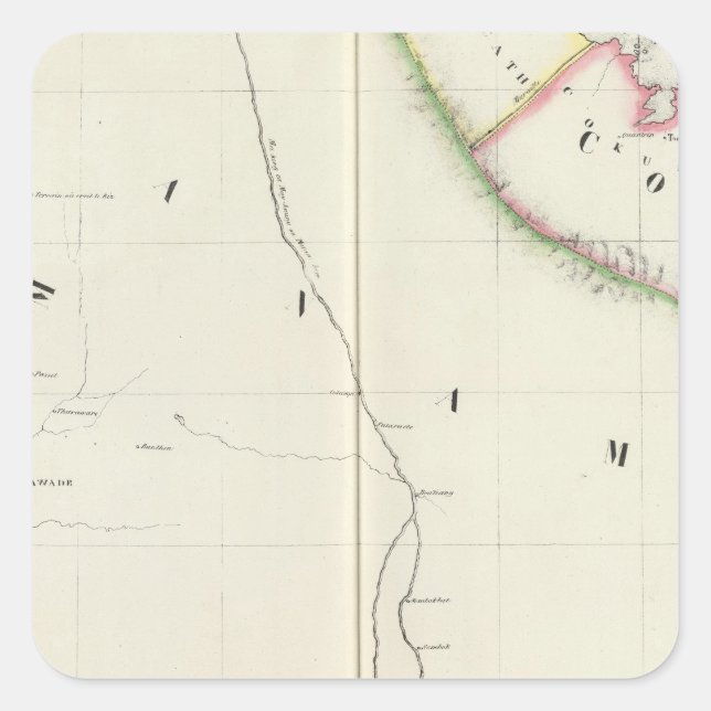 Adesivo Quadrado Camboja 105 (Frente)