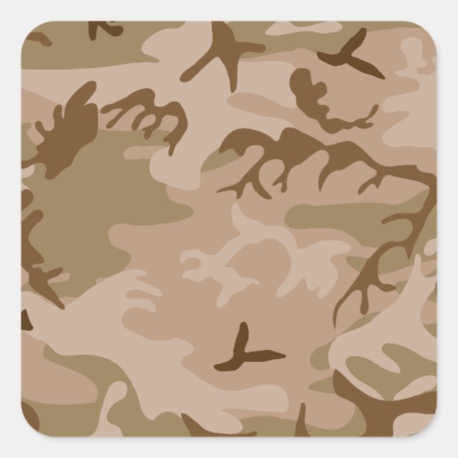 Adesivo Quadrado Camuflagem (Frente)