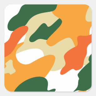 Adesivo Quadrado camuflagem