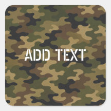 Camuflagem Verde Personalizada do Exército
