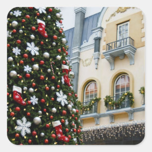 Adesivo Quadrado Canadá, Alberta, Edmonton. West Edmonton Mall