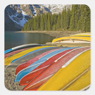 Adesivo Quadrado Canadá, Alberta, Parque Nacional Banff, Morena