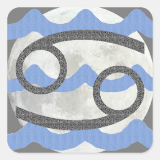 Adesivo Quadrado Cancer