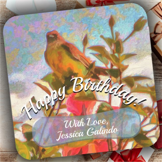 Adesivo Quadrado Cantor Poolside 2338 (Criador carregado)