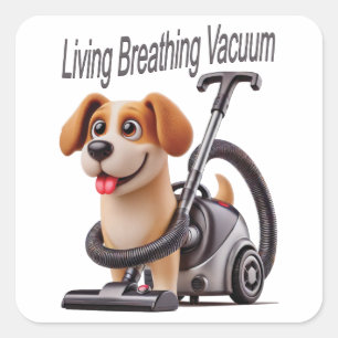 Adesivo Quadrado Cão Vácuo Respirativo