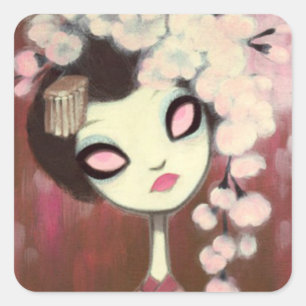 Adesivo Quadrado Caráter escuro 13 do conto de fadas