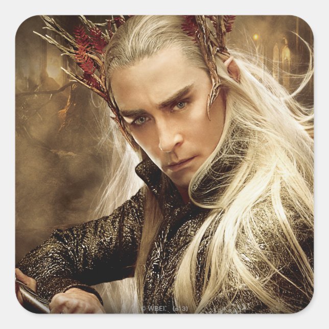 Adesivo Quadrado Caráter Thranduil Poster 1 (Frente)