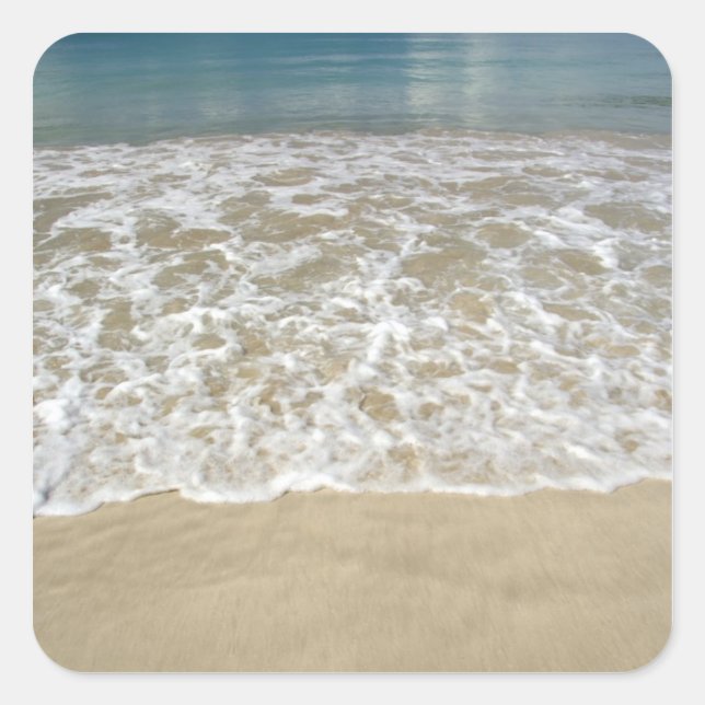 Adesivo Quadrado Caribe, Ilhas Virgens Americanas, Rua. Thomas, 2 (Frente)