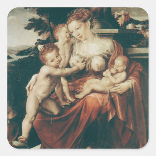 Adesivo Quadrado Caridade, 1544-58