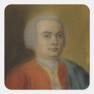 Adesivo Quadrado Carl Philipp Emanuel Bach, c.1733