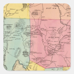 Adesivo Quadrado Carmel, cidade