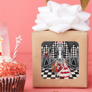 Adesivo Quadrado Carnival in a Magical land