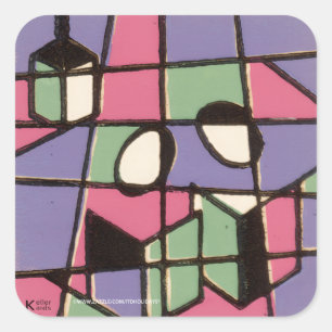 Adesivo Quadrado Caroleiros