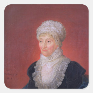 Adesivo Quadrado Caroline Herschel , 1829
