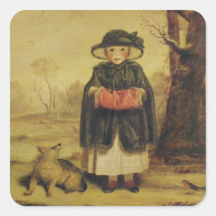 Adesivo Quadrado Caroline Montagu, c.1776 (óleo na canvas)