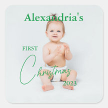 Carregar Foto da Criança Primeiro Natal