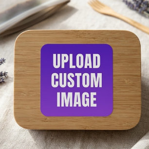 Adesivo Quadrado Carregar imagem personalizada - Adicione a sua par