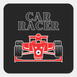 Adesivo Quadrado Carro Racer