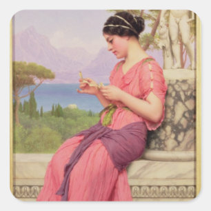 Adesivo Quadrado Carta de amor do Le, 1913