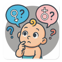 Cartão de pesquisa de nome para chá de bebê