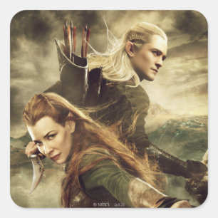 Adesivo Quadrado Cartaz cinematográfico 3 de TAURIEL™ e de LEGOL