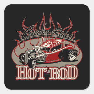 Adesivo Quadrado cartooncar25