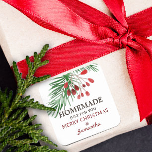 Adesivo Quadrado Casa De Primavera De Natal Só Para Você