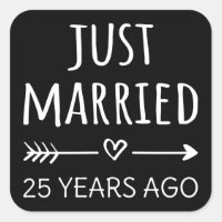 Casados há apenas 25 anos atrás eu