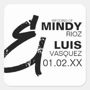 Adesivo Quadrado Casamento Branca Negra-Negra-Negra-Negra-Negra