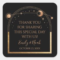 Casamento Místico de Astronomia da Lua Negra Doura