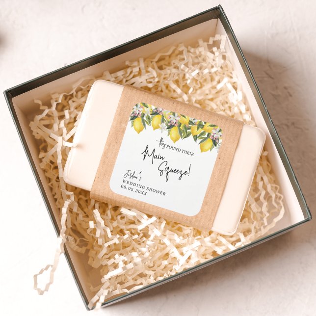 Adesivo Quadrado Casamento ou Chá de panela de limões com compressã (Criador carregado)