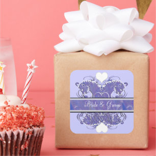 Adesivo Quadrado Casamento Renascentista Lion Rampant