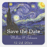 Casamento Starry Night salve a data