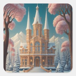 Adesivo Quadrado Castelo dos Sonhos Sussuros