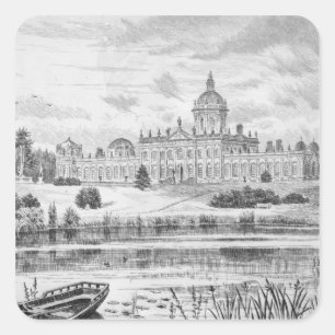 Adesivo Quadrado Castelo Howard