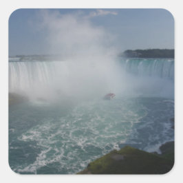 Adesivo Quadrado Cataratas Horseshoe em Niagara Falls