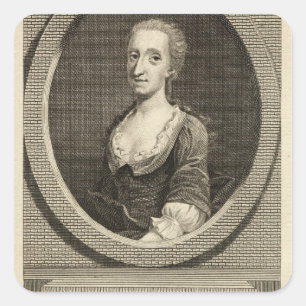 Adesivo Quadrado Catharine Cockburn