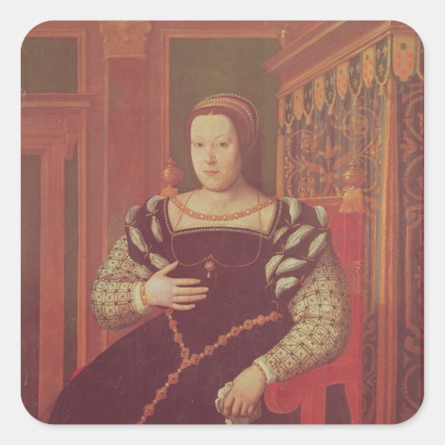 Adesivo Quadrado Catherine de Medici, 1585-86 (Frente)