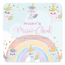 Caticorn Meow-Gical Birthday