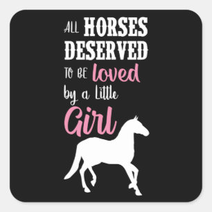 Adesivo Quadrado Cavalos Fúnebres Cavaleiros Cavalgando Dizendo Pr