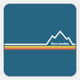 Adesivo Quadrado Cave Junction Oregon