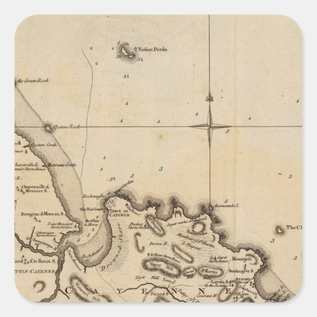 Adesivo Quadrado Cayenne 2 (Frente)