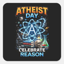 Adesivo Quadrado Celebrate Reason