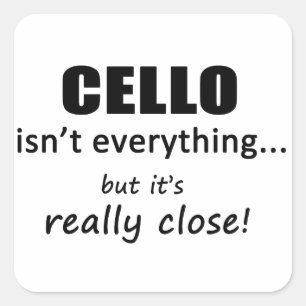 Adesivo Quadrado Cello não é tudo