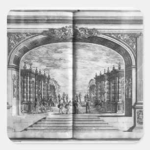 Adesivo Quadrado Cena de 'Os Oráculos do Pastor'