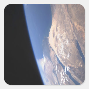 Adesivo Quadrado Cena oblíqua alta